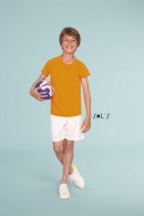Tee-shirt enfant personnalisable manches raglan sporty kids - blanc