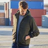 Veste polaire tricot workwear Homme - James Nicholson