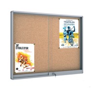 VITRINE Visual-Displays Coulissante LIEGE 12 Feuilles