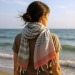 Foulard à franges cadeau d’entreprise