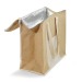 Sac isotherme toile de jute, Sac en toile de jute publicitaire