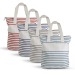 Sac shopping avec fond coton bio 220g cadeau d’entreprise