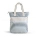 Sac shopping avec fond coton bio 220g, Sac shopping durable publicitaire