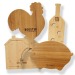 Planche en bois, planche de service publicitaire