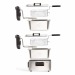 Friteuse double 2 x 3 l, friteuse publicitaire