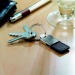 Porte-clés PU et métal cadeau d’entreprise