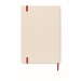 MITO NOTE - Carnet A5 en carton recyclé, Carnet à couverture rigide publicitaire