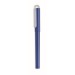 Stylo RPET encre gel bleu, stylo gel publicitaire