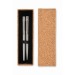Stylos en acier inox recyclé, gadget écologique recyclé ou bio publicitaire