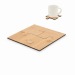  Lot de 4 sous-verres puzzle cadeau d’entreprise