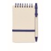 MITO SET - Carnet en carton de lait recyclé, carnet à spirales publicitaire