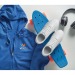 Baskets en PU Taille 40, paire de sneakers publicitaire