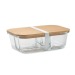 Lunchbox en verre et bambou cadeau d’entreprise