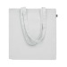 Grand sac shopping coloré en coton bio 220g/m², Sac shopping durable publicitaire