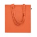 Grand sac shopping coloré en coton bio 220g/m² cadeau d’entreprise