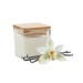 Bougie parfumée carrée 50gr cadeau d’entreprise