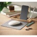 PANDU - Chargeur sans fil bambou 15W, Porte-téléphone portable et support, socle, base pour smartphone publicitaire