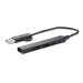 Hub USB 4 ports 19 cm cadeau d’entreprise