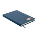 Carnet A5 rigide en rPET, Carnet à couverture rigide publicitaire