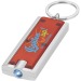 Porte-clés avec lampe LED Castor, lampe de poche publicitaire
