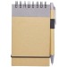Bloc-notes recyclé format A7 avec stylo Zuse, carnet avec stylo publicitaire