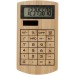 Calculatrice en bambou cadeau d’entreprise