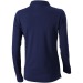 Polo manches longues femme Oakville, polo femme publicitaire