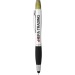 Stylo bille avec fonction stylet et surligneur Nash, Surligneur publicitaire