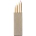 Set de 4 crayons de couleur Tullik cadeau d’entreprise