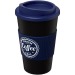 Gobelet isolant Americano® 350ml avec bandeau antidérapant, Mug de voyage isolant publicitaire