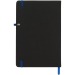 Carnet de notes M Noir, carnet avec stylo publicitaire