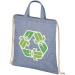 Sac à dos recyclé 210g/m² Pheebs avec cordon de serrage 6L cadeau d’entreprise