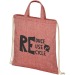 Sac à dos recyclé 210g/m² Pheebs avec cordon de serrage 6L cadeau d’entreprise
