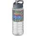 Bouteille de sport H2O Active® Treble 750ml couvercle verseur, gourde classique publicitaire