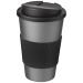 Gobelet isolant Americano® 350ml avec bandeau antidérapant et couvercle anti-fuite cadeau d’entreprise