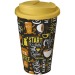 Gobelet isolant Brite-Americano® 350ml avec couvercle anti-fuite, Mug de voyage isolant publicitaire