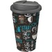 Gobelet isolant Brite-Americano® 350ml avec couvercle anti-fuite, Mug de voyage isolant publicitaire