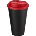 Gobelet Americano® Eco recyclé de 350ml avec couvercle anti-déversement, mug et gobelet à couvercle publicitaire