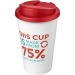 Gobelet Americano® Eco recyclé de 350ml avec couvercle anti-déversement cadeau d’entreprise
