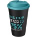 Gobelet Americano® Eco recyclé de 350ml avec couvercle anti-déversement, mug et gobelet à couvercle publicitaire