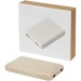 Batterie de secours 5 000 mAh en paille de blé, Batterie de secours ou powerbank publicitaire