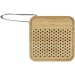 Haut-parleur Bluetooth® en bambou, Enceinte en bois ou bambou publicitaire