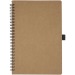 Carnet Cobble A5 à spirales en carton recyclé avec papier de pierre cadeau d’entreprise