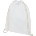 Miniature du produit Sac à dos coton 140g/m² avec cordon de serrage 5L naturel 4