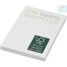 Notes autocollantes recyclées 50 x 75 mm Sticky-Mate®, gadget écologique recyclé ou bio publicitaire