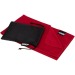 Serviette de sport rafraîchissante en PET recyclé Raquel avec pochette, serviette de sport publicitaire