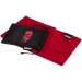 Serviette de sport rafraîchissante en PET recyclé Raquel avec pochette, serviette de sport publicitaire