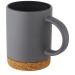 Tasse Neiva de 425ml en céramique avec base en liège cadeau d’entreprise