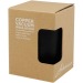 Gobelet Lagan 300ml acier inoxydable avec isolation par le vide et couche de cuivre, couvercle en bambou, mug et gobelet à couvercle publicitaire