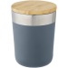Gobelet Lagan 300ml acier inoxydable avec isolation par le vide et couche de cuivre, couvercle en bambou, mug et gobelet à couvercle publicitaire